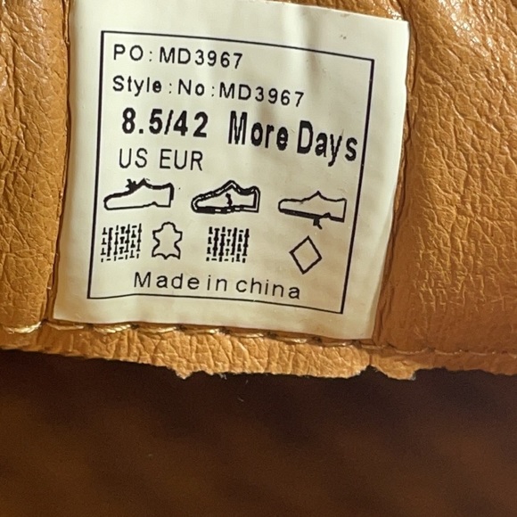 MoreDays MD3967 Loafer Black Size 8.5m - Picture 8 of 8